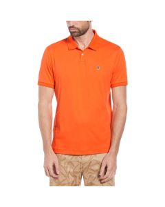 Chemise Polo de Caballero Roja Relive Cuello Original Penguin