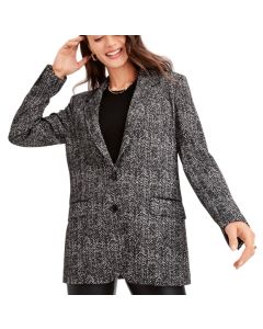 Blazer lineas geometricas DKNY